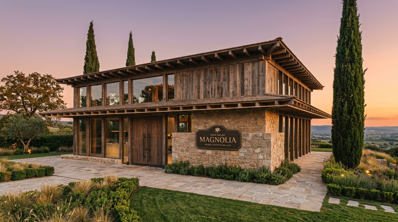 Fachada Salón Magnolia
